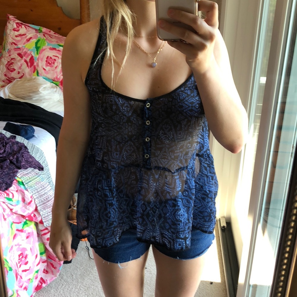 FLASHS SALE!!!! urban outfitters sheer top